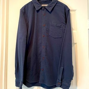 Outerknown lost coast moleskin shirt
